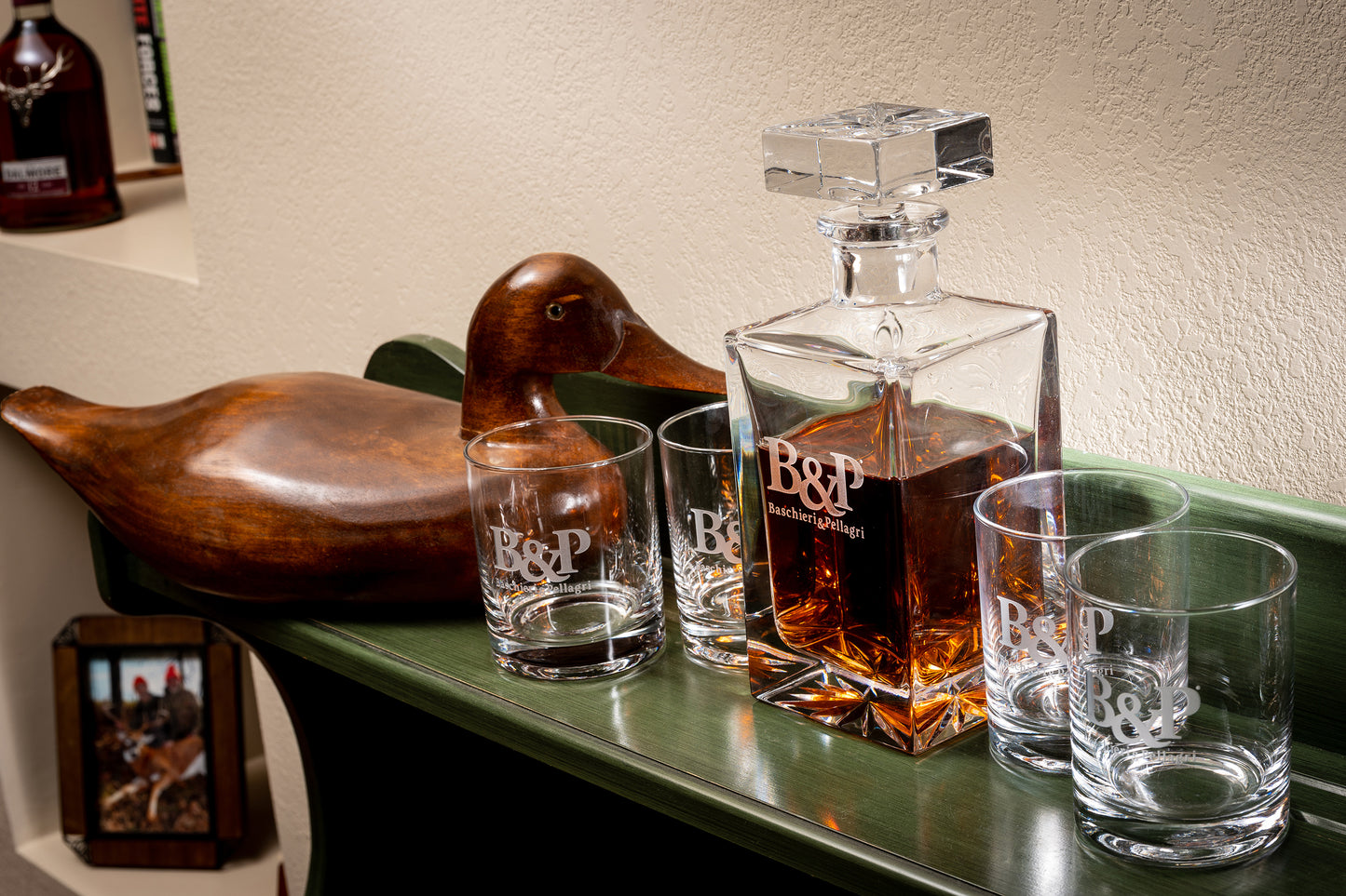 B&P Decanter Bar Set