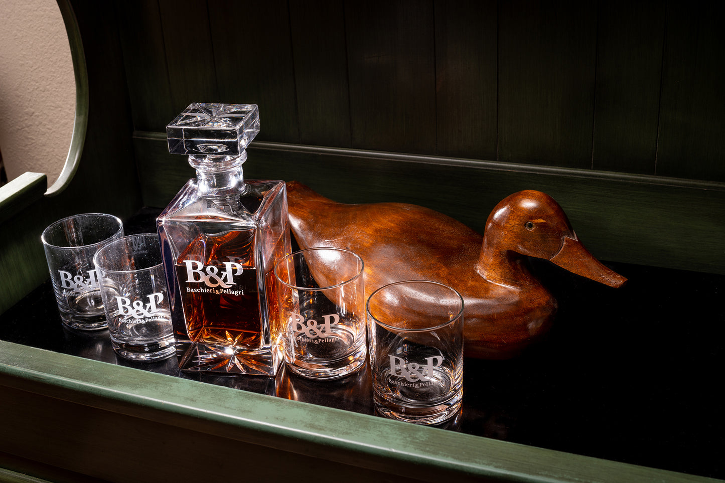 B&P Decanter Bar Set