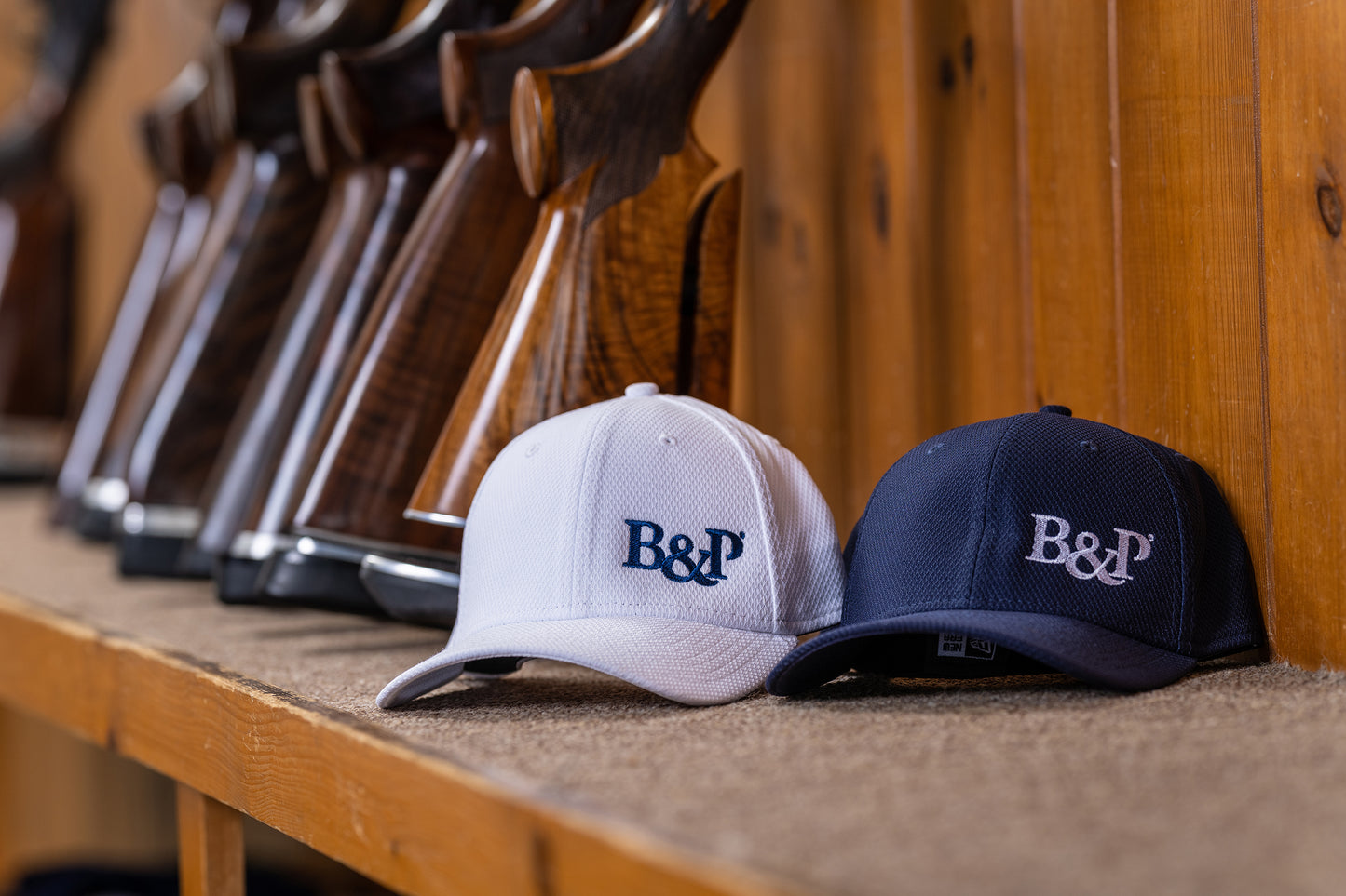 B&P Flex Fit White Hat