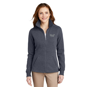 B&P Port Authority® Ladies Slub Fleece Full-Zip Jacket