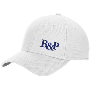 B&P Flex Fit White Hat