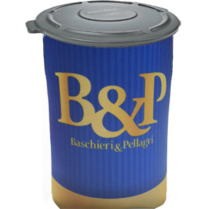 B&P branded 55 gal Trash Can Slip Cover that slides onto a trashcan